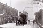 Canterbury Road Snow 1906. [Twyman Collection]